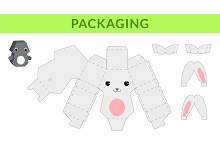 çocuklar için hazır hayvan model maketi şablonu, paper craft model animals
